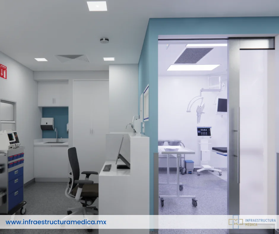 Plano-de-un-hospital-y-sus-áreas